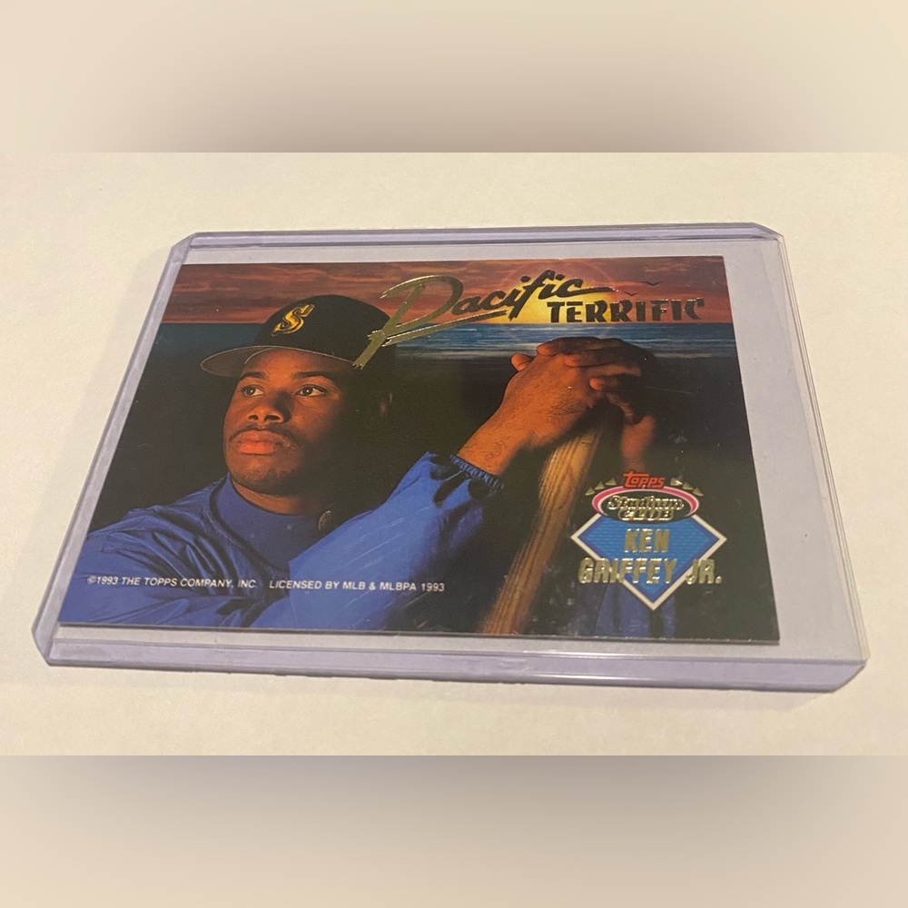 Ken Griffey Jr. /Darryl Strawberry 1993 Pacific Terrific Baseball Card